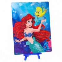 Алмазная мозаика с частичным заполнением для детей «Принцессы», 20 х 25 см