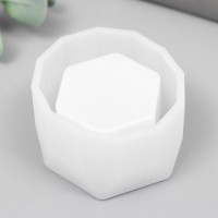Молд силикон "Подсвечник шестигранник" 5,5х5,5х3,5 см