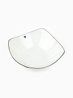 Тарелка суповая керамическая «С любовью», 17.5×17.5×5.5 см, 500 мл, ручная работа