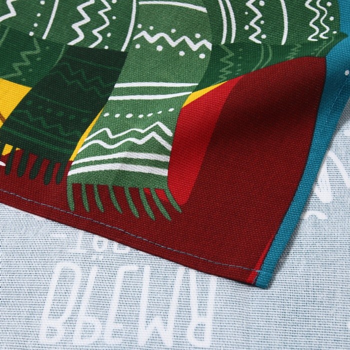 Набор кухонный полотенец "Доляна" Merry catmas 35х60 см-2 штуки, 100% хлопок, 160 г/м2