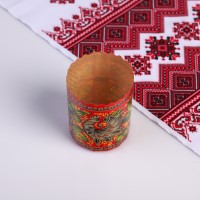 Форма бумажная для кекса, маффинов и кулича "Хохлома МИКС" 70 x 85 мм,