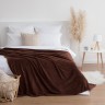 Плед Этель 180*200 см, цв. шоколад, 100% п/э, корал-флис , 220 гр/м2 Плед Этель 180*200 см, цв. шоколад, 100% п/э, корал-флис , 220 гр/м2