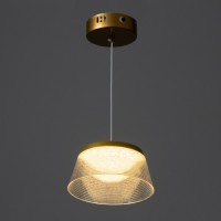 Светильник BayerLux "Дзета" LED 24Вт 3000-6000К золото 18,5х18,5х9 см