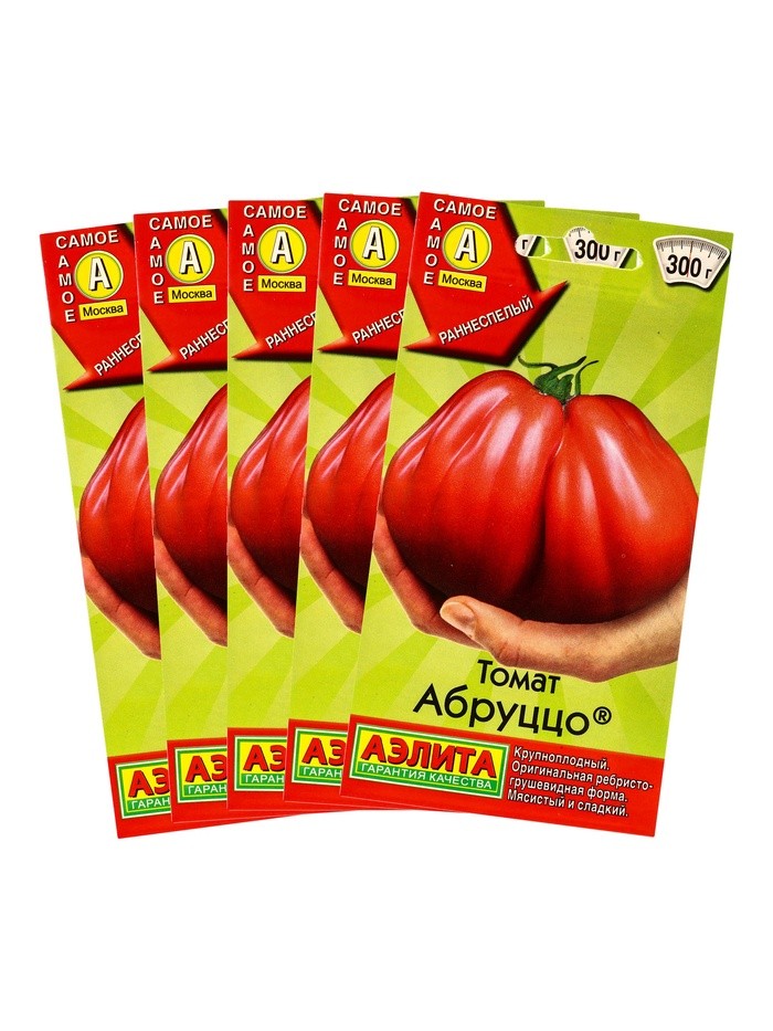 Набор семян Томат "Абруццо", индетерминантный,высокорослый, 5 шт.