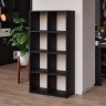 Стеллаж кубический «Клик Мебель. Куб - 8», 720×330×1412 мм, цвет чёрный матовый