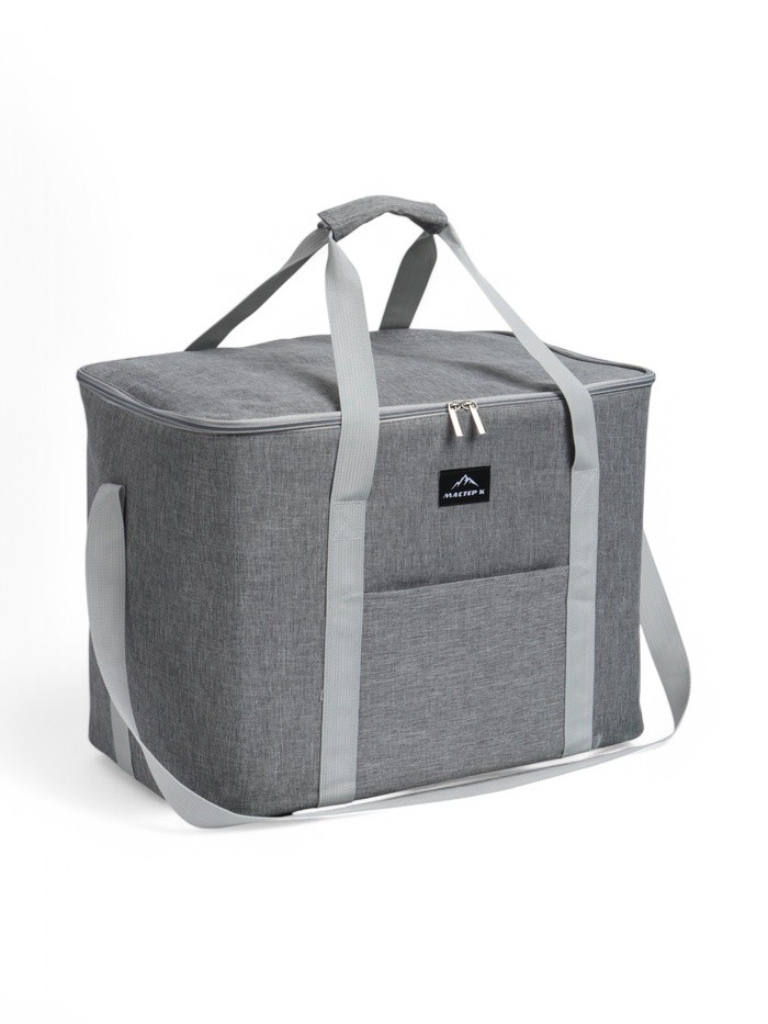 Термосумка для еды и продуктов, 37 л, сумка - холодильник, 43×26.5×33 см, толщина 5 мм