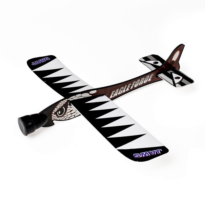 Самолет с запуском «Планер», цвета МИКС Самолет с запуском «Планер», цвета МИКС