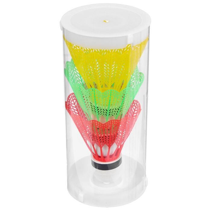 Волан пластик, наконечник пенопласт, в тубе, (набор 3 шт) Волан пластик, наконечник пенопласт, в тубе, (набор 3 шт)