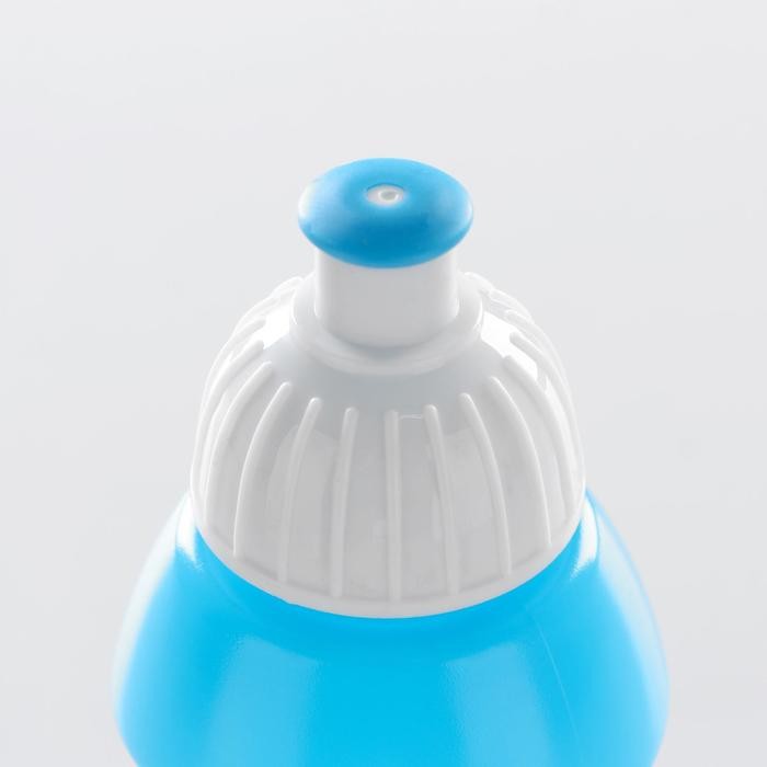 Бутылка для воды 400 мл, велосипедная, с соской, 18х6.2х6.2 см , микс