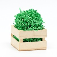 Наполнитель бумажный для подарков, зеленый, 500 г