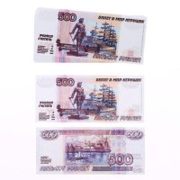 Игровой набор денег «Учимся считать», 500 рублей, 50 купюр