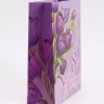 Пакет подарочный ламинированный вертикальный «Букет», M 25.5×30×9 см