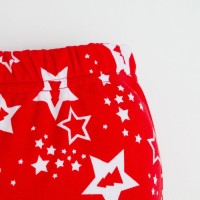 Штанишки Крошка Я "Happy", рост 68-74 см, красный