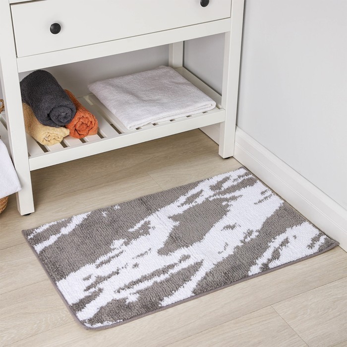 Коврик для дома SAVANNA «Вилли», 50×80 см, серый