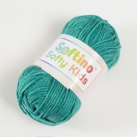 Пряжа 100% акрил "Softy Kids" 90м ±5м 50 гр цвет 20 серо-зелёный