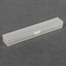Бокс для хранения мелочей, 3.1×18.9×2.2 см, прозрачный