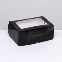 Упаковка на 6 капкейков с окном, «Лучшему мужчине», 25×17×10 см