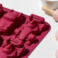 Форма для выпечки Доляна «Гонки», 29,5×27 см, 6 ячеек (11,5×6,5 см), цвет МИКС