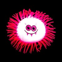 Ёжка «Томми», резиновый, световой, цвета МИКС, d=9 см