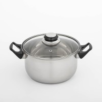 Кастрюля Доляна «Чёрная ночь», 1,5 л, стеклянная крышка