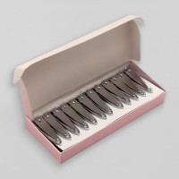 Кусачки-книпсер маникюрные, 5,5 см, фасовка 24 шт в коробке, цвет серебристый