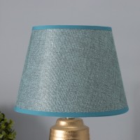 Лампа настольная "Удача" 1хЕ14 40Вт зеленый 22х22х39см