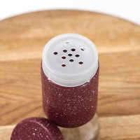 Ёмкость для специй «Стиль», 150 мл, 5,5×8 см, цвет коричневый мрамор