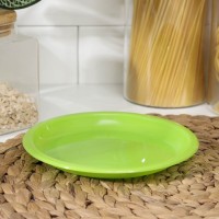 Тарелка для вторых блюд, d=18 см, цвет МИКС