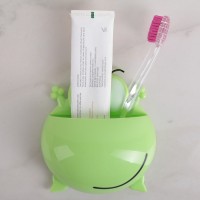 Держатель для зубных щёток «Бегемотик», на присосках, цвет МИКС