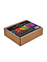 Набор глина полимерная запекаемая, 10 цветов по 20 г, с аксессуарами, в гофрокоробе