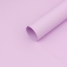 Пленка для цветов тонированная, матовая, нежная сирень, 57×57±5% см, 65 мкм
