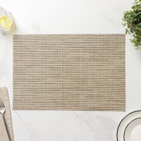 Салфетка сервировочная на стол «Классика», 45×30 см, цвет серый