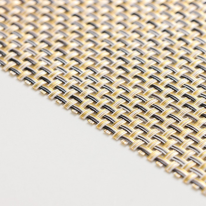 Салфетка сервировочная на стол «Классика», 45×30 см, цвет серый