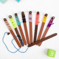 Удочка магнитная, МИКС, размер удилища: 20 × 1,5 см, длина шнурка — 50 см