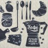 Салфетка на стол «Кофе - лучшее начало дня» 29*40 см Салфетка на стол «Кофе - лучшее начало дня» 29*40 см