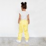 Джинсы для девочки MINAKU: Casual collection KIDS, лимонные, рост 116 см