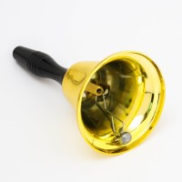 Колокольчик настольный "Белла", золотой, 10 х 19 см