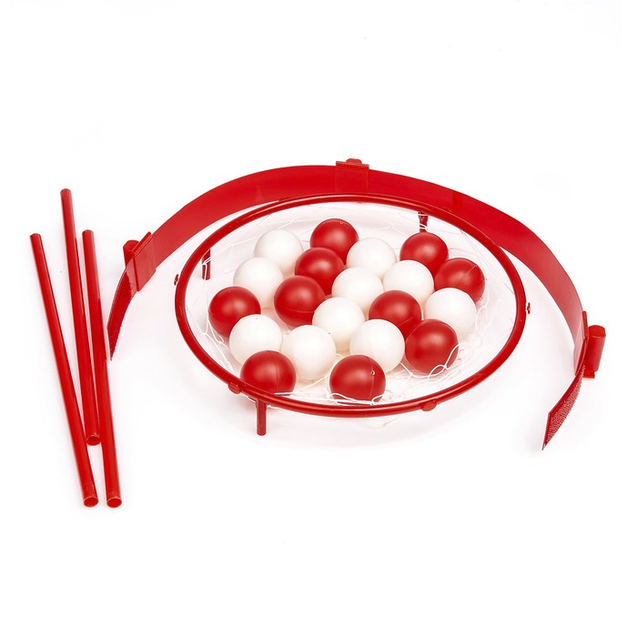 Спортивная игра «Баскетбол на голове»