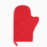 Варежка-прихватка "Дракон и единорожка" 20х28 см, 35% хл, 65% пэ, ватин 250 г/м2