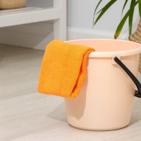 Тряпка для пола Доляна «Промо», 180 гр, 75×100 см, микрофибра, ультразвуковая обработка края