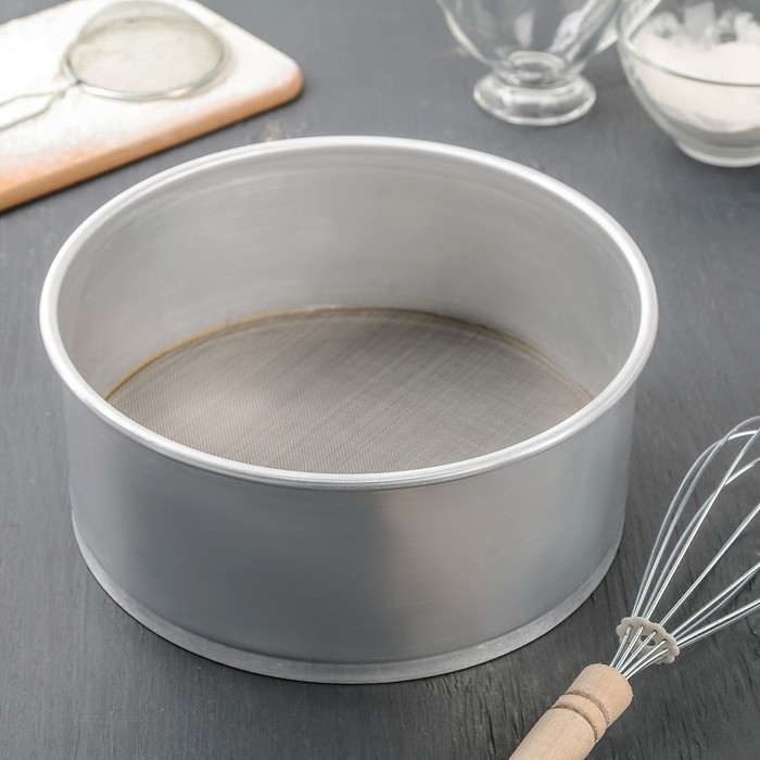 Сито, d = 30 см, нержавеющая сетка