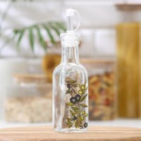 Бутыль для соусов и масла Доляна «Олива», 200 мл, h=19 см