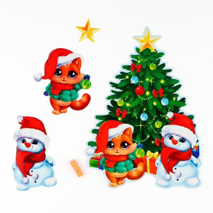 Интерьерное украшение «Новогодняя коллекция: Новогодняя елка», 20 х 28 см