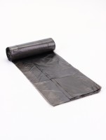 Мешки для мусора 180 л, ПНД, 10 мкм, 10 шт. в рулоне, чёрные