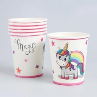 Набор посуды «С Днём Рождения», единорожка