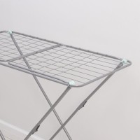 Сушилка для белья напольная складная 20 м, высота от пола 95 см, ширина 54 см, цвет серый