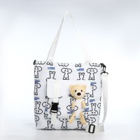 Шопер на молнии, цвет чёрный