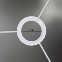 Абажур E14 бежевый 14х14х12,5 см