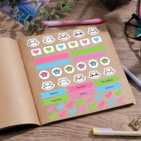 Наклейки для ежедневника «Заметки», винил, 13 х 18 см