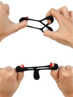 Эрекционное кольцо, софт-силикон, d=32 мм, черный